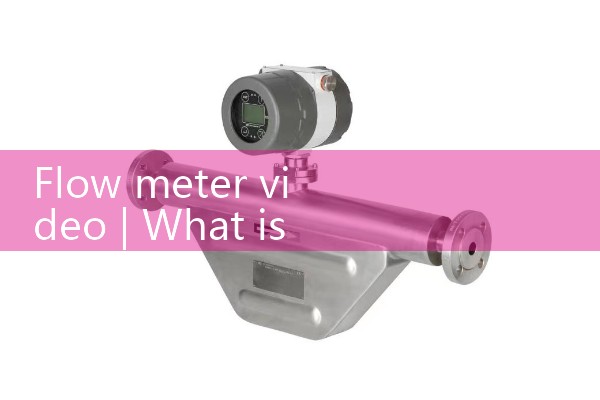 Flow meter video